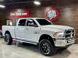 The nice thing with the diesel is you just have a single exhaust, so you just have one pipe on one side, he says. 2015 Ram 2500 4x4 Slt 6 7 Cummins Turbo Diesel Built With Wheels And Tires Westville New Jersey King Of Cars And Trucks