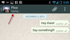 Image result for whatsapp is typing