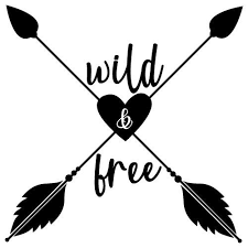 Download Free Svg Files Svg Png Dxf Eps Wild And Free Crossed Arrows