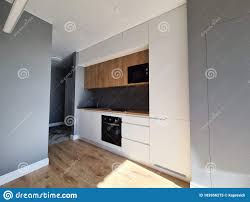 kitchen interior in small apartment