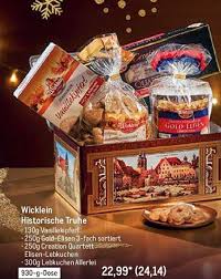 Kg, nuernberger lebkuchen und gebaeckspezialitaeten mit. Wicklein Gold Elisen Lebkuchen Angebot Bei Metro