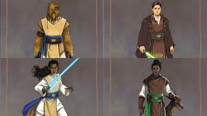 Neon powered moody casual 4x. Star Wars The High Republic Reveals 4 New Jedi Padawans
