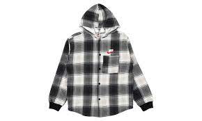 Ajh Supreme X Plaid Hooded Sweatshirt Hrdsindia Org