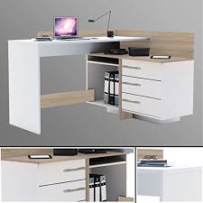 Obývacia stena atlantis new, dub sonoma | temponabytok.sk. Eck Schreibtisch 881 Sonoma Eiche Weiss Computertisch Eckschreibtisch Pc Tisch Eckschreibtisch Computertisch Schreibtisch Weiss