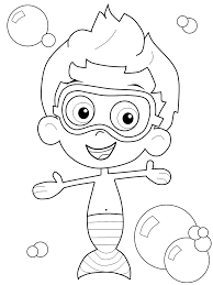 Bubble guppies coloring pages printable coloring and drawing. Bubble Guppies Coloring Pages Tv Film Nonny Bubbles Printable 2020 01700 Coloring4free Coloring4free Com