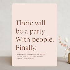 Choose from a few cheeky greetings, including happy anniversary from the best thing that ever happened to you and i think being your son/daughter is gift enough. of course, you should fill the inside of the card with something a little sweeter. The 14 Best Funny Wedding Invitations In 2021