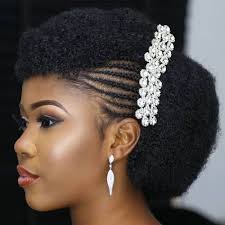 Updo wedding hairstyle for black women. 14 Bridal Hairstyles For Natural Hair Naturallycurly Com