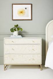 Star Inlay Three Drawer Dresser Furniture Three Drawer Dresser Unique Bedroom Furniture