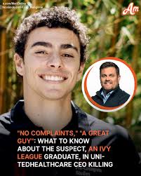 Luigi Mangione, suspected in CEO Brian Thompson shooting, was arrested at  Pennsylvania's McDonald's. The young man suffered several health issues,  including BRAIN FOG. Details about him are in the comments. 👇