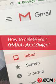 How To Delete Your Gmail Account Accounting Gmail How To Remove