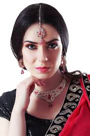 Greeting of indian woman stock photo. Image of makeup