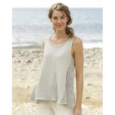 The wrap and turn works for anything from sock heels to shaping for accessories like the impressive figuring out how to do a wrap and turn in knitting can be a little frustrating at first. Venezia Top By Drops Design Knitted A Shape Top Lace Pattern Size S Xxxl Ritohobby Co Uk