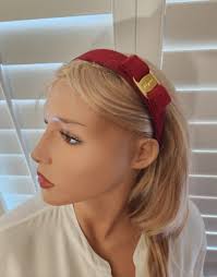 Ferragamo headband red ferragamo
