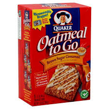 For an oatmeal bath you can use unflavored instant oatmeal, quick oats, or regular slow cooking oats. Quaker Oatmeal To Go Brown Sugar Cinnamon Breakfast Bars Shop Granola Snack Bars At H E B