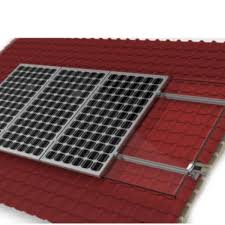 Lámpara techo tejida con fibra bambú 45 cm. Kit Para 4 Paneles Para Techo De Tejas A 15 332 En Suriaenergy