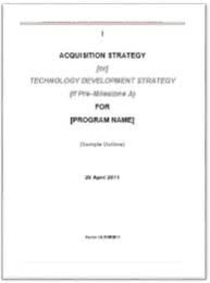 Acquisition Strategy Acqnotes