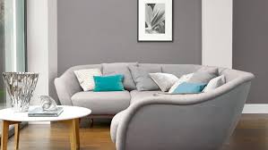 Salon Chic Et Contemporain En Nuances De Gris Peintures De Couleurs Pour Les Interieurs Et Les Exterieurs Idees Deco Dulux Valentine