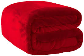 Rohi Fleece Throw Blankets Single Size Super Soft Fluffy Faux Fur Warm Solid Red Bed Throws For Sofa Fleece Bedspread Blanket 127x152cm Buy Online In Antigua And Barbuda At Antigua Desertcart Com