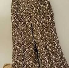 Evan Picone Wide Leg Metallic Show Stopper Pants (description Under Picture) - Etsy