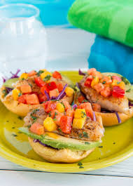 Maybe you would like to learn more about one of these? Tilapia Fish Taco Boats With Tropical Salsa Martin S Famous Potato Rolls And Bread Fish Tacos Fish Tacos Tilapia Taco Boats