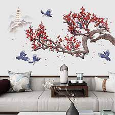 Hi friends, in this video, i am showing u how to make wall sticker for room decoration. Cherry Blossom Wall Decal Tree And Flower Wall Sticker 3d Diy Wall Art Walldecals Com