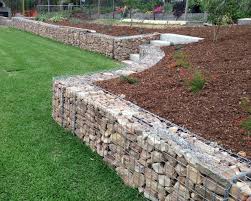 Nice 75 Fabulous Gabion Ideas For Your Garden Outdoor Area Https Homespecially Com 75 Fabulous Gabion Ideas Fence Landscaping Backyard Fences Fence Design