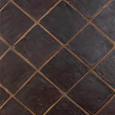 These embossed floral subway tiles feature uneven edges for a handmade look. Shapes Sizes Antigua Terracotta Rock Mill Tile Stone