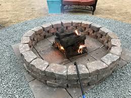 Ideal for fire pit builders/ distributors/ diy's, etc… burners & rings: 5 Ft Diameter Fire Pit 60 Flagstone Ashland Retaining Wall Blocks 4x11 From Lowes 20 Stones Stacked In 3 Circl Patio Stones Fire Pit Patio Paver Fire Pit