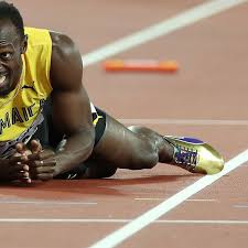 He has a beautiful dark brown eye color and his hair color is black. Usain Bolt Tore His Hamstring In Final Race At World Championships Sports Illustrated