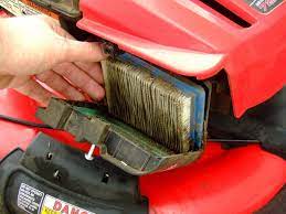 Rinse the air filter thoroughly under running warm water. How To Clean Lawn Mower Air Filter Bestmowerreview Com