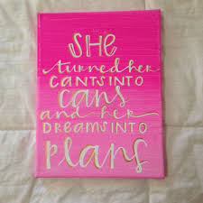 (stuck on my screen, and always will be). Canvas Quote Quot She Turned Her From Kismetcanvas On Etsy