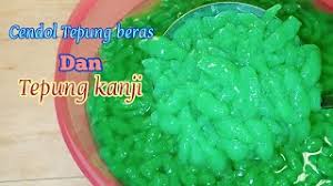 Cara membuat cendol kanji / maret 30, 2021 oleh muhammad reza furqoni. Cendol Tepung Beras Dan Tepung Kanji Youtube