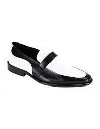 Black And White Penny Loafers 60s Mens Shoes 70s Mens Shoes Platforms Boots Monk Strap Shoes Leather Slip On Shoes Leather Slip Ons