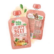 Baby Likes Baby Food Branding Web Development On Behance Baby Food Recipes Food Packaging Design Food Packaging