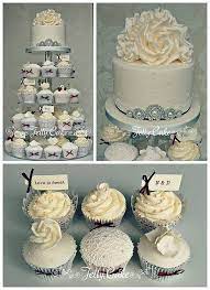 Winter Wedding Cupcakes Winter Wedding Cupcakes Cupcake Tower Wedding Wedding Cupcakes