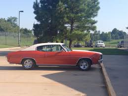 72 Chevy Malibu Side View Sitting At The Post Office And This Fella Drives Up With All The Window Rolled Tight Says It S A Small Chevy Malibu Malibu Chevy