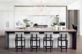 30 Kitchens With Large Center Islands Chairish Blog Contemporary Kitchen Design Interior Design Kitchen Contemporary Kitchen