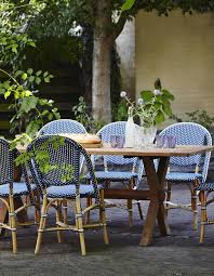 Notre Selection De Mobilier De Jardin Pour Un Exterieur Qui En Jette Elle Decoration Mobilier Jardin Decor De Patio Table Exterieur