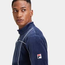 Fila TERRINDA Men track jacket black iris