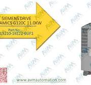 SIEMENS 6SL3210-1KE22-6UF1 SINAMICS G120C 11.0KW DRIVE at ...