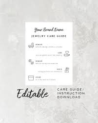 Child care report card the quality of child care has a direct impact on a child's ability to learn, to build healthy relationships, and to become the best they can be. Editable Jewelry Care Guide Printable Care Guide Gemstone Etsy Jewelry Care Jewelry Care Instructions Jewelry Business