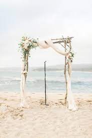 100 Beautiful Wedding Arches Canopies Rustic Beach Wedding Beach Wedding Arch Wedding Beach Ceremony