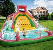 Amazon.com: Inflatable Water Slide for Kids Adults,100% PVC ...