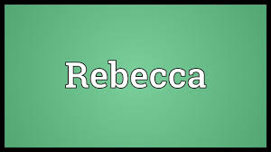 It came into use as a christian name after the protestant reformation, and it was popular with the puritans in the 17th century. Rebecca Meaning Youtube