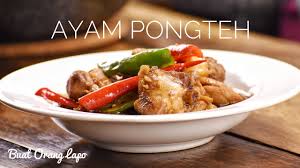 Baju melayu, kebaya, kurung songkok, kain pelikat. Ayam Pongteh Masakan Baba Nyonya Pongteh Chicken Youtube