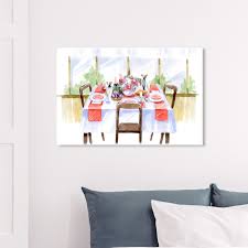 Dining room with green walls and red painting. Red Wine Lobster Prints Elegant Dining Room Art Dining Room Prints Set Of 3 Utensils Dining Room Kitchen Decor Red Kitchen Prints Giclee Art Collectibles Thangmayschneider Vn
