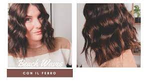 Ecco le acconciature più belle da copiare! Come Fare Le Onde Con Il Ferro Beach Waves Morbide Federica Effe Youtube