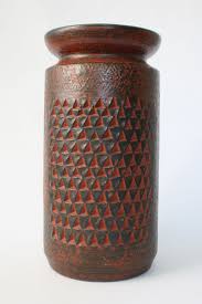 Dumler Breiden Floor Vase Height 40 Cm Wgp West German Pottery Vazen Keramiek Sculpturen