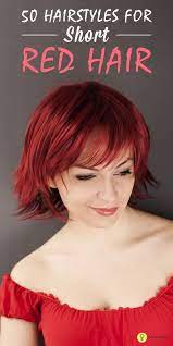 50 Best Hairstyles For Short Red Hair Short Red Hair Short Hair Highlights Short Hairstyles Fine