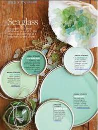 Even though the paint color has an lrv of 50.3, it still feels spacious, airy, and cool when used. Coastal Paint Color Schemes Inspired From The Beach Paint Colors For Home Sea Glass Colors Paint Color Palettes